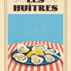 Affiche culture, l'Huître