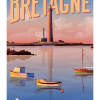 Affiche de Bretagne, l'île Vierge