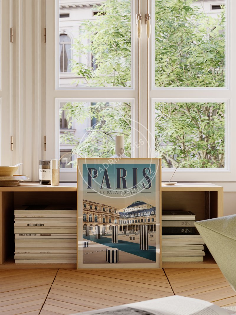 Affiche de Paris, le Palais-Royal